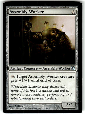 Assembly-Worker Duel Decks: Elspeth vs. Tezzeret 45 U Magic: The Gathering