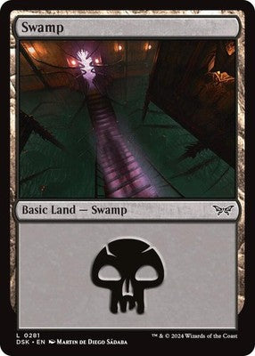 Swamp DSK 281 NM Magic: The Gathering