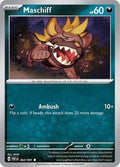 Maschiff 062/091 SV: Paldean Fates Pokémon TCG