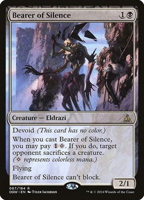 Bearer of Silence OGW 67 NM Magic: The Gathering