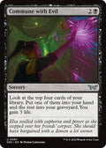 Commune with Evil DSK 87 NM Magic: The Gathering