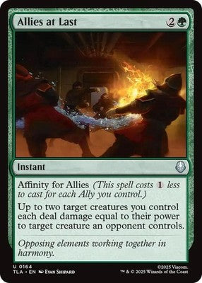 Allies at Last TLA 164 NM Magic: The Gathering