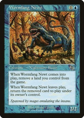Wormfang Newt JUD 59 NM Magic: The Gathering