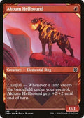 Akoum Hellhound ZNR 299 NM Magic: The Gathering