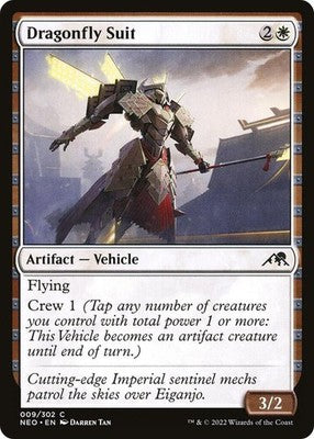 Dragonfly Suit NEO 9 NM Magic: The Gathering