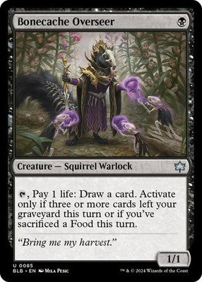Bonecache Overseer BLB 85 NM Magic: The Gathering