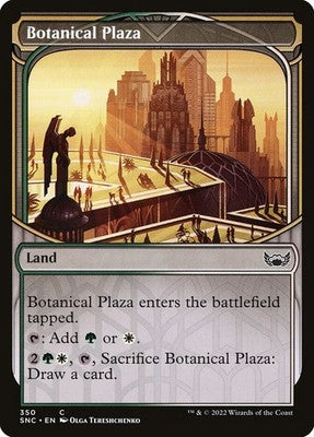 Botanical Plaza SNC 350 NM Magic: The Gathering