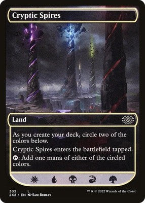 Cryptic Spires 2X2 332 NM Magic: The Gathering
