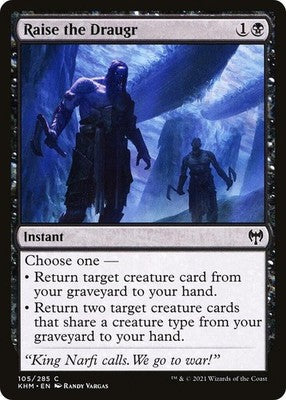Raise the Draugr KHM 105 NM Magic: The Gathering