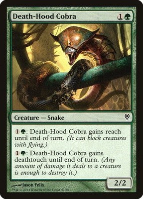 Death-Hood Cobra DDM 47 NM Magic: The Gathering