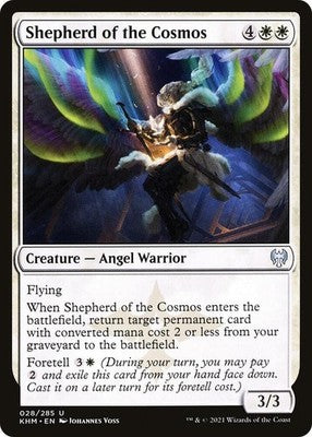 Shepherd of the Cosmos KHM 28 LP Magic: The Gathering