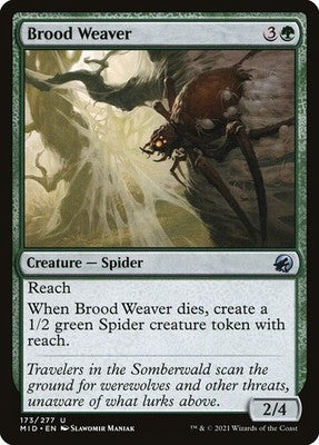 Brood Weaver MID 173 LP Magic: The Gathering