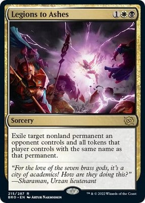 Legions to Ashes BRO 215 NM Magic: The Gathering