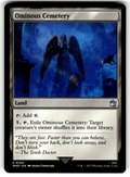 Ominous Cemetery Universes Beyond: Doctor Who 189 U Magic: The Gathering
