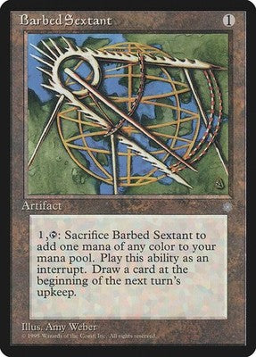 Barbed Sextant ICE 312 LP Magic: The Gathering