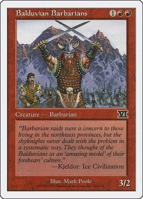 Balduvian Barbarians 6ED 166 NM Magic: The Gathering
