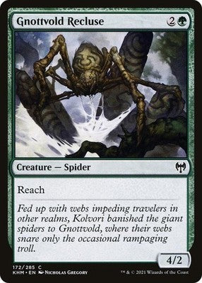 Gnottvold Recluse KHM 172 NM Magic: The Gathering