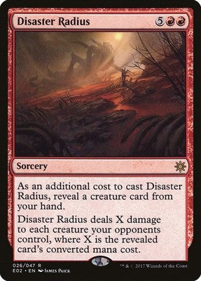 Disaster Radius E02 26 NM Magic: The Gathering