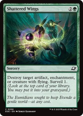 Shattered Wings EOE 206 Foil NM Magic: The Gathering