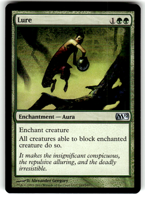 Lure Magic 2012 (M12) 183 U Magic: The Gathering Near Mint