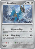 Cobalion 066/086 SV: Black Bolt Reverse Holofoil Pokémon TCG