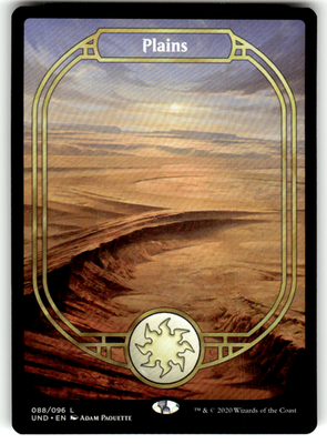 Plains (Full Art) Unsanctioned 88 L Magic: The Gathering Near Mint