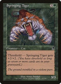 Springing Tiger ODY 272 MP Magic: The Gathering