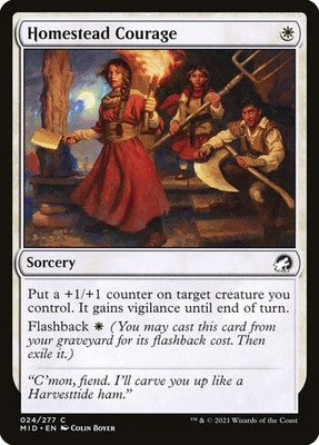 Homestead Courage MID 24 LP Magic: The Gathering