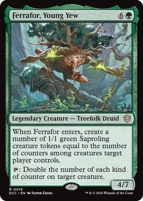Ferrafor, Young Yew ECC 16 NM Magic: The Gathering