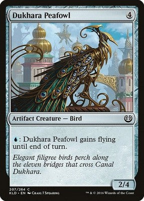 Dukhara Peafowl KLD 207 NM Magic: The Gathering