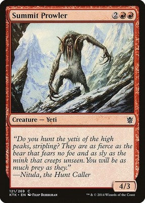 Summit Prowler KTK 121 NM Magic: The Gathering