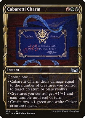Cabaretti Charm SNC 300 NM Magic: The Gathering