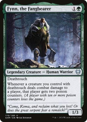 Fynn, the Fangbearer KHM 170 NM Magic: The Gathering