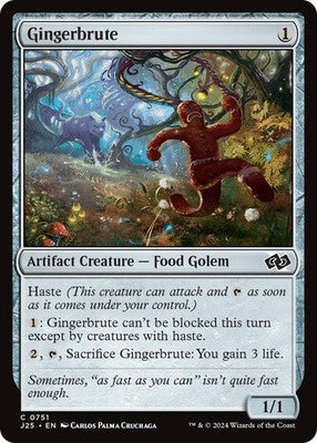 Gingerbrute J25 751 NM Magic: The Gathering