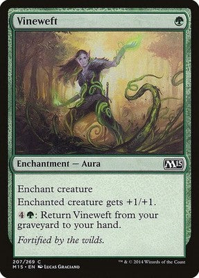 Vineweft M15 207 NM Magic: The Gathering