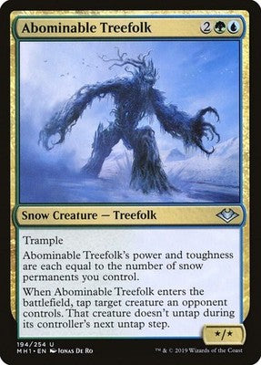 Abominable Treefolk MH1 194 NM Magic: The Gathering