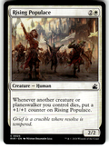 Rising Populace Ravnica Remastered 25 C Magic: The Gathering Near Mint