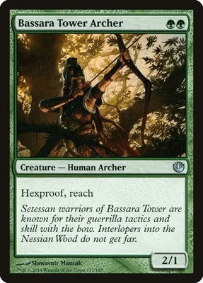 Bassara Tower Archer JOU 117 NM Magic: The Gathering