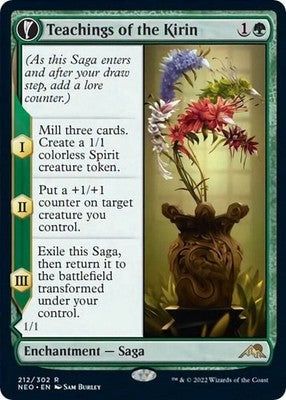 Teachings of the Kirin // Kirin-Touched Orochi NEO 212 NM Magic: The Gathering