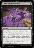 Unfortunate Accident OTJ 111 NM Magic: The Gathering