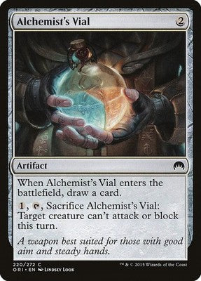 Alchemist's Vial ORI 220 NM Magic: The Gathering