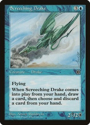 Screeching Drake P02 44 LP Magic: The Gathering