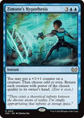 Zimone's Hypothesis DSC 15 NM Magic: The Gathering