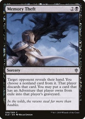 Memory Theft ELD 96 NM Magic: The Gathering