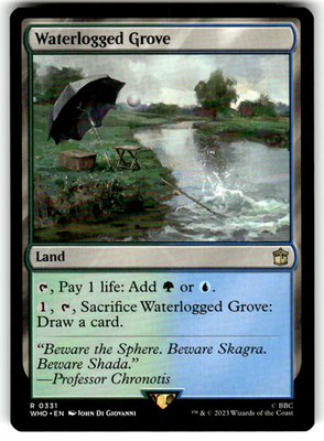 Waterlogged Grove Universes Beyond: Doctor Who 331 R Magic: The Gathering