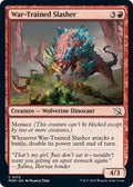 War-Trained Slasher MOM 172 NM Magic: The Gathering