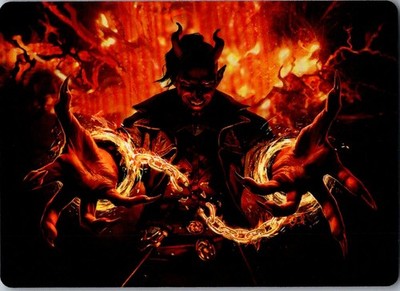 Tibalt's Trickery Art Card 38 Art Series: Kaldheim Magic: The Gathering NM