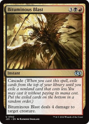 Bituminous Blast J25 742 NM Magic: The Gathering