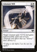 Adamant Will VOW 1 LP Magic: The Gathering