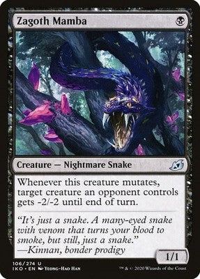 Zagoth Mamba IKO 106 NM Magic: The Gathering